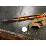 Angling interest: A 12" Dalisman - fishing rod by Aspindale whole cane butt, split cane,