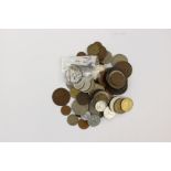 A collection of assorted 18th and 19th Century and later coins,