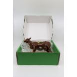 J Beswick red bull poll cow,