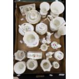 Aynsley Wild Tudor jugs and decorative vases etc (1 box)