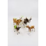 J Beswick bull and calf plus Beswick cow and calf Condition: No obvious signs of damage or