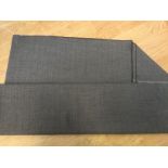 A wool suit length in grey - textured - 3.5 metres approx.