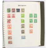 Stamp Album containing stamps from Newfoundland to Syria.