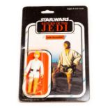 Star Wars: A Palitoy Star Wars: Return of the Jedi, Luke Skywalker, 3 3/4" figure, carded and