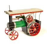 Mamod: An unboxed Mamod Steam Tractor, TE1a, complete with steering rod.