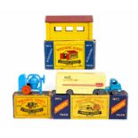 Matchbox: A boxed No. 2 Major Pack, Walls Ice Cream Lorry, together with an Accessory Pack No. 3