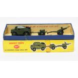 Dinky: A boxed Dinky Toys, 697 '25-Pounder Field Gun Set', box as found.