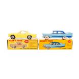 Dinky: A boxed Dinky Toys, Plymouth Plaza, 178, yellow picture box, correct colour spot, two tone