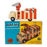 Corgi: A boxed Corgi Major Toys, "Decca" Mobile Airfield Radar, cream and orange body.