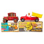 Tinplate: A boxed tinplate Marx: "Auto Mac", The Automatic Wonder Truck Driver, together with a
