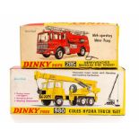 Dinky: A boxed Dinky Toys, Coles Hydra Truck 150T, 980, together with a boxed Dinky Toys,