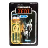 Star Wars: A carded Star Wars: Return of the Jedi, '8D8', 3 3/4" figure, carded and unpunched, 79