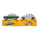 Dinky: A boxed Dinky Toys, Volkswagen, 181, yellow picture box, correct colour spot, grey body,