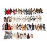 Star Wars: A collection of assorted uncarded Star Wars figures to include: various Stormtroopers,