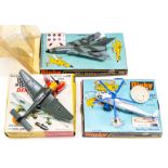 Dinky: Three boxed Dinky Toys Aircraft vehicles to comprise: Sea King Helicopter 724, Panavia M.R.