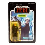 Star Wars: A carded Star Wars: Return of the Jedi, 'Luke Skywalker (Jedi Knight Outfit)', 3 3/4"