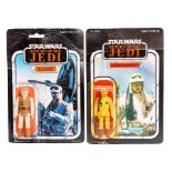 Star Wars: A carded Star Wars: Return of the Jedi, 'Rebel Commander', 3 3/4" figure, carded and