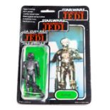 Star Wars: A Palitoy Star Wars: Return of the Jedi, tri-logo, Zuckuss, 3 3/4" figure, carded and