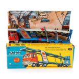 Corgi: A boxed Corgi Major Toys, Car Transporter with Ford Tilt Cab 'H' Series Tractor, 1138,