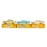 Dinky: Three boxed Dinky Toys vehicles to comprise: Hudson Hornet Sedan, 174, correct colour spot,
