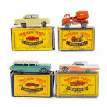 Matchbox: A collection of boxed Matchbox Moko Lesney vehicles to comprise: Ford Thunderbird, 75,