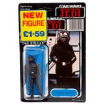 Star Wars: A carded Star Wars: Return of the Jedi, tri-logo, 'Imperial Gunner', 3 3/4" figure,