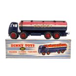 Dinky: A boxed Dinky Toys, Foden 14-Ton Tanker 'Regent', 942, blue cab, vehicle fair, box slightly