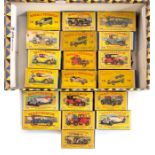 Matchbox: A collection of Matchbox Models of Yesteryear vehicles, boxed within early type boxes. (