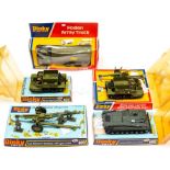 Dinky: A collection of five boxed and bubble packaged, military Dinky Toys, to comprise: Foden