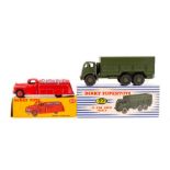 Dinky: A boxed Dinky Supertoys, 622 10-Ton Army Truck together with a boxed Dinky Toys, 440