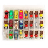 Diecast: A carry case containing forty two vehicles including: Corgi Rockets, Ford Escorts World Cup