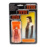 Star Wars: A carded Star Wars: Return of the Jedi, tri-logo, 'Princess Leia Organa (Bespin Gown)', 3