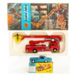 Corgi: A boxed Corgi Toys, Simon Snorkel Fire Engine, 1127, together with a boxed Corgi Toys, Ghia