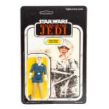 Star Wars: A carded Star Wars: Return of the Jedi, 'Han Solo (Hoth Outfit)', 3 3/4" figure, carded