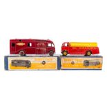 Dinky: A boxed Dinky Toys, Horse Box, 581, vehicle playworn, box as found, together with a boxed