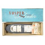 Victory Industries: A boxed Victory Industries Vosper RAF Crash Tender, battery operated.