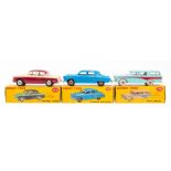 Dinky: Three boxed Dinky Toys vehicles to comprise: a Nash Rambler, 173, incorrect colour spot,