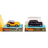 Dinky: A boxed Dinky Toys, London Taxi 284, together with a boxed Dinky Toys, Beach Buggy, 227. (2)