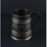 An Edwardian silver christening mug, by Edward Barnard & Sons Ltd, assayed London, date letter