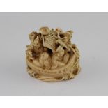 A Japanese 'Seven Lucky Gods (七福神) netsuke.