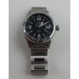 A Ball Watch Co. Automatic Fireman Racer stainless steel gentleman's bracelet watch, ref.NM2088C,