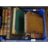 Ten volumes of antiquarian books