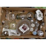 Collection of 19th and 20th Century glassware to include vases, bowls,