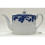 Late 19th Century Minton blue and white teapot