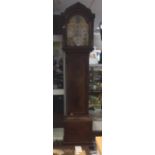 A George III longcase clock, by Henry Walpole, London, 8 day movement striking on a gong,