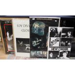 Posters Joy Division 'closer' and Ian Curtis,