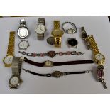 Ladies and Gentleman's wrist watches; Accurist, Avia, NafNaf, Chancellor etc,