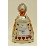 Carlton Ware Queen of Hearts pot with lid Condition: No obvious signs of damage or restoration
