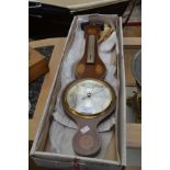 Inlaid barometer