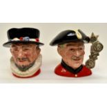 Two Royal Doulton character jugs,